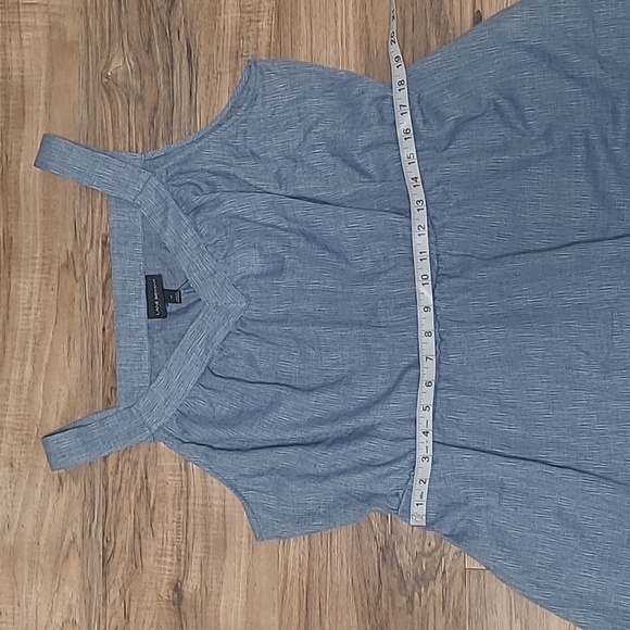 Lane Bryant NWT sleeveless Vneck peplum top Size 14 - Picture 4 of 8